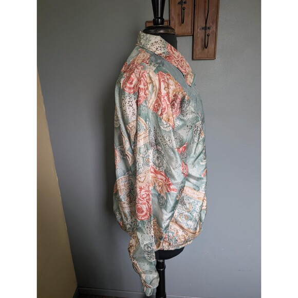 Vintage 80s Windbreaker Track Jacket By Jennifer Moore - Picture 6 of 10